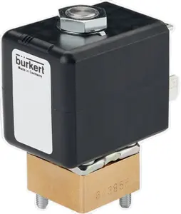 Burkert tipo 7011 como válvula de engomagnética de 2/2 vias diretas com ip65 usado como válvula eletromagnética para peças da válvula