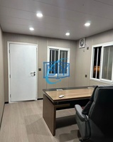 Maison préfabriquée personnalisée en conteneurs 10ft 20ft 30ft 40ft – Maison modulaire de luxe, bureau, cuisine, camping