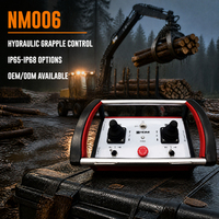 Télécommande hydraulique sans fil NM006 pour grappin à bois hydraulique avec protection IP65 IP68, logique de contrôle personnalisée, OEM ODM
