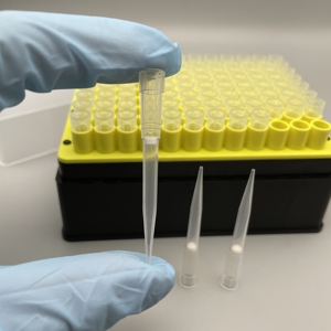 Puntas de Pipeta de Filtro Perkin Elmer de Plástico <span class=keywords><strong>Transparente</strong></span> Estéril de Baja Adsorción y Punta Fina de 175ul para Laboratorio - Product Image 1