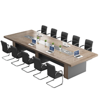 Mobilier de bureau Ensemble de bureau Table de bureau pour salle de conférence Table de réunion Tables de conférence modernes