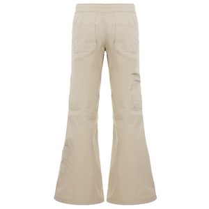 Pantalon cargo décontracté respirant pour femme - Pantalon multi-poches avec cordon de serrage à la taille et jambe large, lavé, vente en gros - Product Image 6