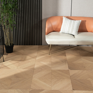 <span class=keywords><strong>Parquet</strong></span> en bois d'ingénierie moderne haut de gamme en chêne blanc 15 mm 600*600 mm pour chambre, salon, cuisine, salle de bain - Product Image 5