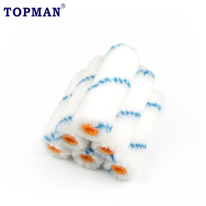 Topman 4 Inch-6 Inch Rất Mạnh Mẽ Và Không Đổ Nylon Sàn Sơn <span class=keywords><strong>Mini</strong></span> Con Lăn Refill - Product Image 3