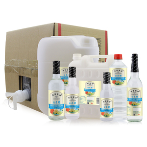 Vinaigre de riz pur blanc naturellement infusé de haute qualité en vrac mature de vieille marque - Product Image 1