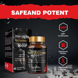 Thảo dược Nam tăng cường bổ sung Viên nang tăng cường testosterone với chiết xuất thảo mộc tự nhiên cho xây dựng cơ bắp & hiệu suất - Product Image 5