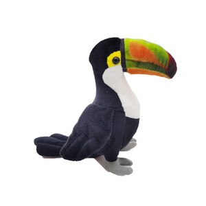Peluche de Tucán Suave y Esponjoso, Pájaro de la Selva con Pico Naranja Grande, para Niños, Regalo - Product Image 3