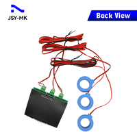 Compteur d'énergie intelligent triphasé RS485 TTL 80A bidirectionnel avec module de surveillance KWH et 3 CT JSY-MK JSY-MK-333
