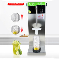 220V automatique citron battant Machine jus de fruits glace marteau battant Machine fruits frais brise-glace équipement lait thé boutique
