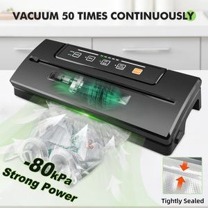 เครื่องซีล<span class=keywords><strong>อาหาร</strong></span>สุญญากาศไฟฟ้าแบบพกพาสำหรับใช้ในครัวเรือนเกรดอัตโนมัติพร้อมพื้นโต๊ะพลาสติกสำหรับปิดผนึกถุงสภาพใหม่ - Product Image 3