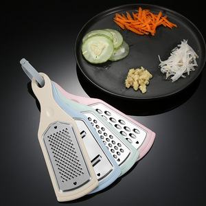 Râpe à légumes en acier inoxydable 4 pièces pour la préparation des aliments en cuisine - Product Image 3
