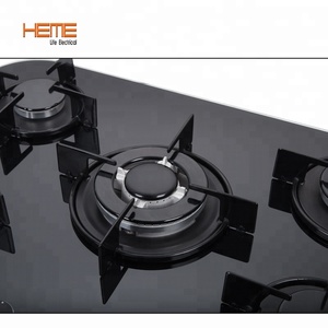 Home Appliance Italian Design Black Tempered Glass <b>Stoves</b> Gas (PG7051G-AEBR) - Product Image 4