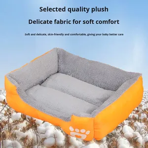 Hundehütte All-Season umwelt freundlicher Druck rutsch feste Haustier matte Warmes bequemes Hunde bett abnehmbar wasch bar - Product Image 3