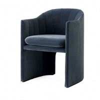 Chaise de loisirs et de salle à manger de style villa de luxe italienne, mobilier d'ingénierie hôtelière pour chambre modèle de club