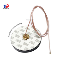 Antena inalámbrica redonda de montaje con orificio de tornillo para exteriores 4G LTE GPS GSM 8dBi Lte 4G 5G Antena de gabinete