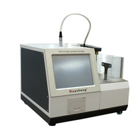 Probador automático de punto de infusión de aceite lubricante, betún, asfalto y gas, método Cleveland ASTM D92 de Huazheng