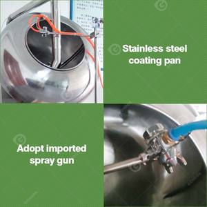 Sweet <b>Chocolate</b> Peanut Pecan Sugar 5 Kg <b>Mini</b> Industrial Automatic Seasoning Coating Machine for Home - Product Image 3