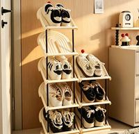 Range-chaussures vertical multi-niveaux Buzz Find, support de rangement pour chaussures, gain de place, organisateur pour la maison, le couloir, l'entrée