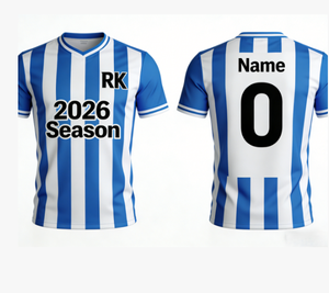 Camisetas de Fútbol Personalizadas para la Copa Mundial de Fútbol 2026, 100% Poliéster, Cuello Redondo, Manga Corta, Secado Rápido, Transpirables, Unisex - Product Image 1