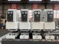 Máquina de Soldadura sin Costuras PLC de Cuatro Cabezas para Fabricación de Ventanas y Puertas de UPVC/PVC, Certificación CE, Larga Vida Útil