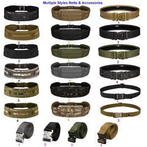 เข็มขัดยุทธวิธีโพลีเอสเตอร์ Protector Plus สำหรับกิจกรรมกลางแจ้ง อุปกรณ์ป้องกันตัวสำหรับการล่าสัตว์ อุปกรณ์ป้องกันส่วนบุคคล ระบบ Molle สำหรับการรบ ใช้งานได้หลากหลาย ปลอดภัย เหมาะสำหรับงานหนัก - Product Image 5