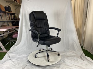 Vente directe d'usine, chaise de bureau pivotante réglable, chaise de direction de luxe à dossier haut, chaise ergonomique en cuir - Product Image 4