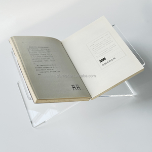 Support de lecture plat personnalisé pour magazines, en acrylique transparent, pour salon ou salle de prière, avec <span class=keywords><strong>calligraphie</strong></span> dorée, support de livre - Product Image 5