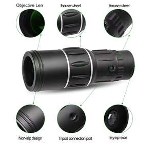 ハイパワーHD 8xズームBak4屋外望遠鏡ポータブル単眼キャンプ狩猟および天文学 - Product Image 5