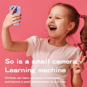 Cámara Infantil Económica con Diseño de Dinosaurio, Pantalla de 2.4 Pulgadas, Gran Angular de 180°, Reproductor MP3, Linterna, Despertador y Libro Electrónico - Product Image 3