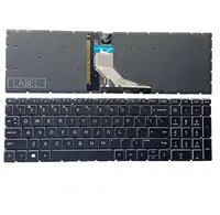 แป้นพิมพ์แล็ปท็อปสำหรับ HP 15-DA 15-DB 15-CN 17-BY 250 255 G7เวอร์ชัน US English Backlit Notebook คีย์บอร์ด