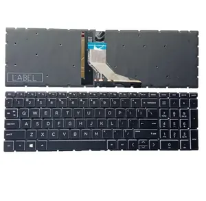 Клавиатура для ноутбука HP 15-DA 15-DB 15-CN 17-BY 250 255 G7 версия английская клавиатура для ноутбука с подсветкой