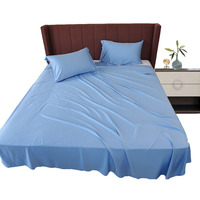 Tissu satiné 100 % fibre de bambou, fabrication directe, 6040, 300TC, 145 g/m², écologique, toucher soyeux, teinture personnalisable
