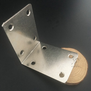 Support d'angle en fer 70x50mm pour fixation de table, chaise, armoire, penderie - Support de tablette en L à 90 degrés pour cheveux de meuble - Product Image 2
