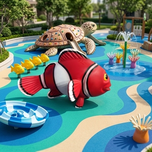 Série de sculptures de vie marines en fibre de verre grandeur nature personnalisées pour la décoration d'aquariums et de parcs aquatiques - Product Image 6