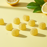 Bonbons moelleux végétaliens saveur citron, emballage souple, casher, très demandés