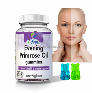 Belleza de las mujeres Evening Primrose Gummies Balances Keep Skin Smooth Evening Primrose Oil Gummies - Product Image 2