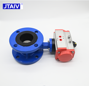 JTAIV Personalización de Válvulas de Doble/Simple Acción de Acero Inoxidable DN50-600 con Brida Modelo D941X-16C para - Product Image 3
