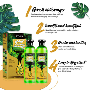 <span class=keywords><strong>VOJO</strong></span> Gel de Coloración Capilar de Larga Duración al por Mayor, Sin Contacto con el Cuero Cabelludo, con Aceite de Argán para Salón Profesional, Champú Tinte para Cabello Negro - Product Image 4