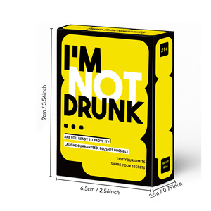 Version entièrement en anglais personnalisée - <span class=keywords><strong>JE</strong></span> NE SOUVENIRAI PAS <span class=keywords><strong>DE</strong></span> CE SOIR - <span class=keywords><strong>Je</strong></span> ne <span class=keywords><strong>veux</strong></span> pas boire - <span class=keywords><strong>Jeu</strong></span> <span class=keywords><strong>de</strong></span> société <span class=keywords><strong>de</strong></span> fête avec <span class=keywords><strong>cartes</strong></span> - Papier 21+ - Product Image 2