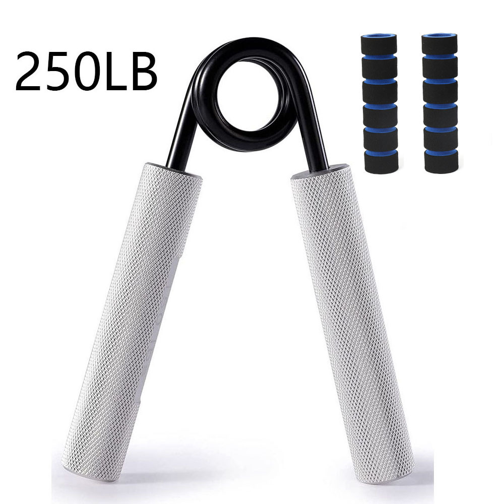 Pinza de mano de 250LB con 2 esponjas azules