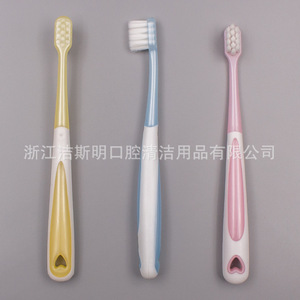 แปรงสีฟันขนนุ่ม หัวเล็ก ด้ามจับกันลื่น แปรงสีฟันแบบแมนนวลสำหรับผู้ใหญ่ การออกแบบตามหลักสรีรศาสตร์แมค 216 ว่านม่าโอ - Product Image 3