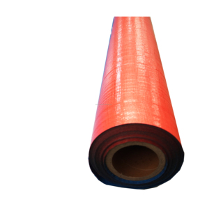 Rouleau de bâche en PEHD multi-usages jaune-orange OEM/ODM, toile de protection contre la pluie pour la construction et l'agriculture - Product Image 6