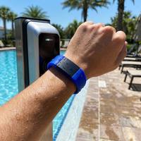 Mini Etiqueta NFC RFID de 13.56 MHz, 1K/215/216, Código QR ISO, Pulsera de Silicona Impermeable para Uso en Hoteles, Pagos de Membresía