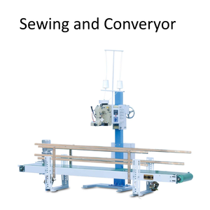 Упаковочная машина JIALONG для наполнения рисовых пакетов с конвейером и швейной машиной, 5-50 кг - Product Image 4