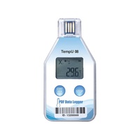 Registrador de Datos USB Impermeable IP65 TZONE para Logística de Cadena de Frío OEM ODM, Registrador de Temperatura USB