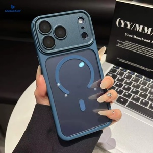 Custodia per iPhone 16 con copri fotocamera, custodia magnetica trasparente per telefono, custodia per <span class=keywords><strong>Samsung</strong></span> <span class=keywords><strong>Galaxy</strong></span> S26 Ultra - Product Image 3