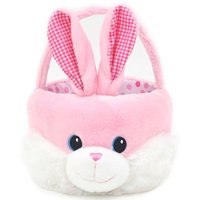 Panier en peluche en forme d'animal pour enfants, cadeaux de pâques, décoration de la maison, jouet pour enfants