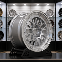 Jantes forgées en argent brossé à design maillé personnalisé, 2 pièces, 5x120 5x108, 20 21 22 23 pouces, pour Range Rover Vogue Sport L405 L460