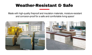 FOSHAN Fabrik Einlagiges Containerhaus 20FT 40FT Vorgefertigtes Zerlegbares Containerhaus - Product Image 3