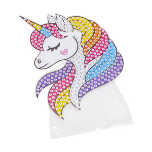 Nouveau design DIY Handmade Set Creative Paste Toys-Cartoon Unicorn Diamond Painting Stickers Kits pour enfants - Product Image 3